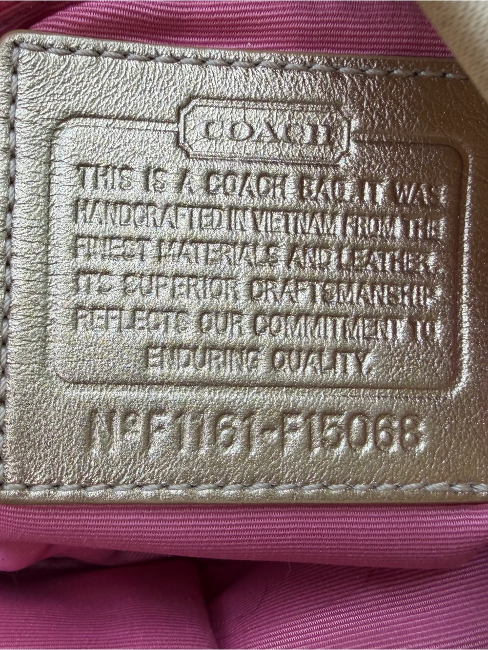 Coach Beige Signature Canvas Hobo Shoulder Bag - Picture 14 of 16
